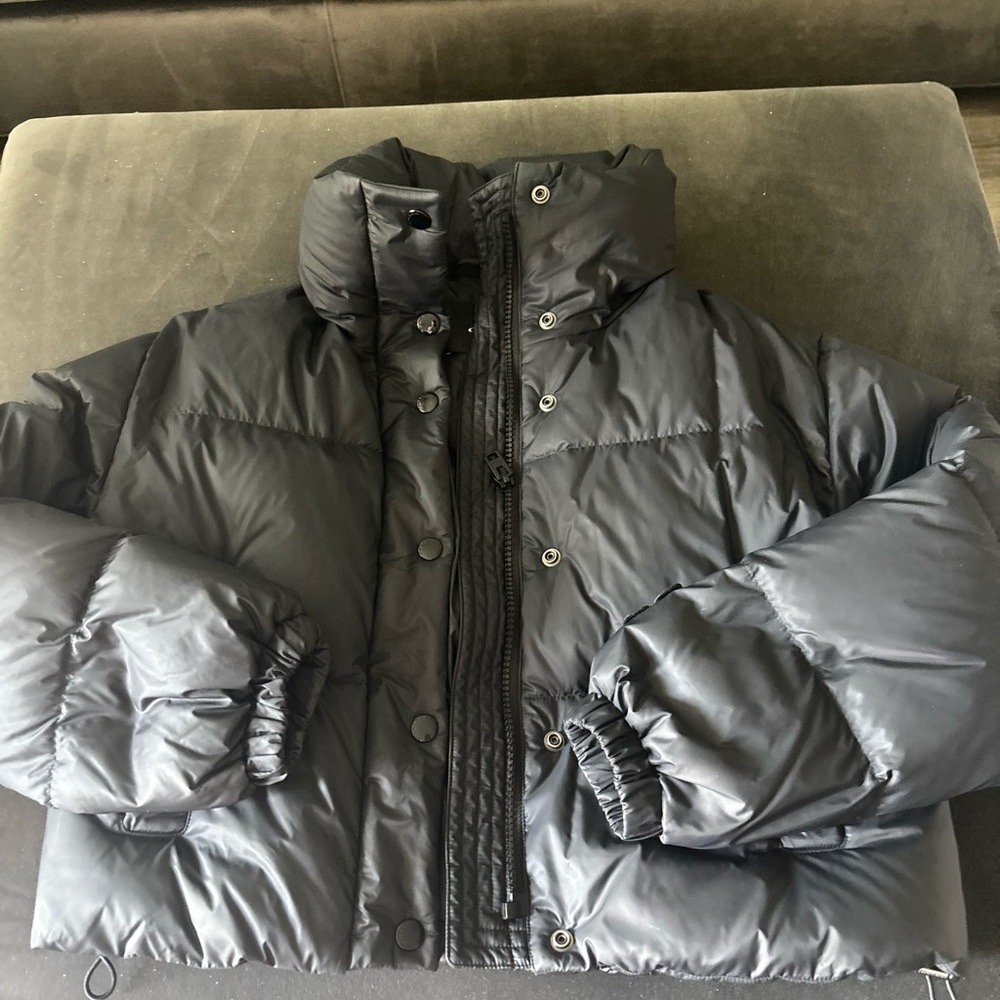 Coach Midnight Black Quilted Jacket